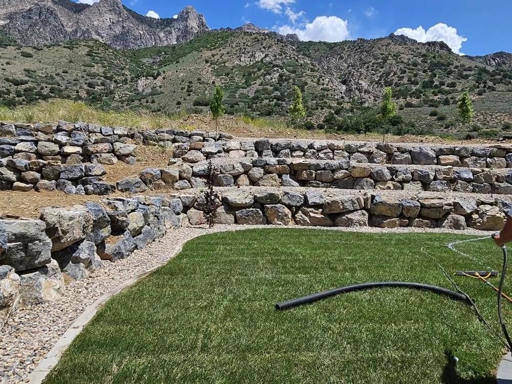 Top-rated outdoor landscaping in Pleasant View, UT by Edge Earthscapes