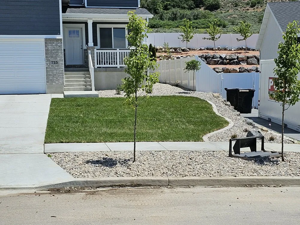 Custom landscape design in Pleasant View, UT - Edge Earthscapes