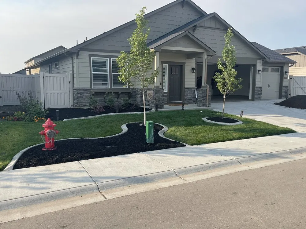 Affordable lawn care service in Nampa, ID by Edge It Curbing