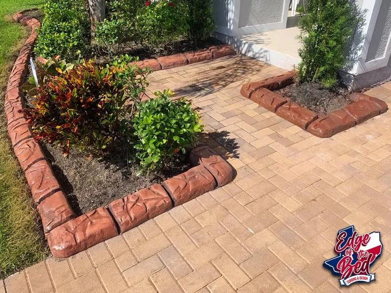 Reliable outdoor landscaping for residential properties across Georgetown, TX - Edge Of The Bed Curbing And Design