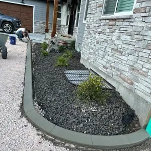 Custom landscaping services near you across Hyde Park, UT - Edge Pro Decorative Landscape Curbing