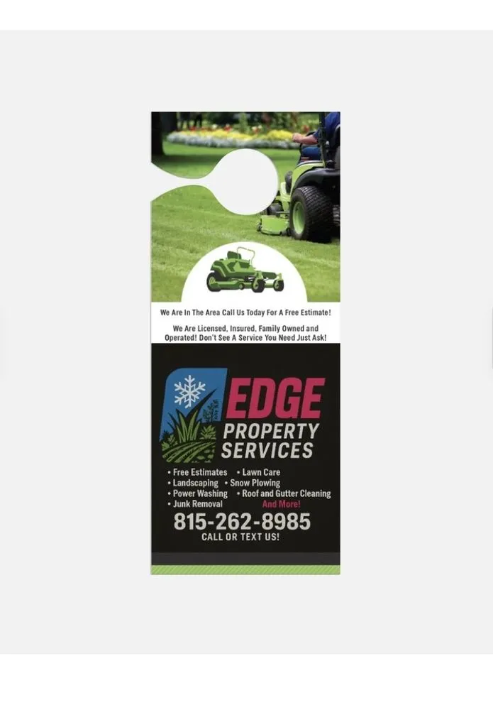 Custom landscape design in Prophetstown, IL by Edge Property Services