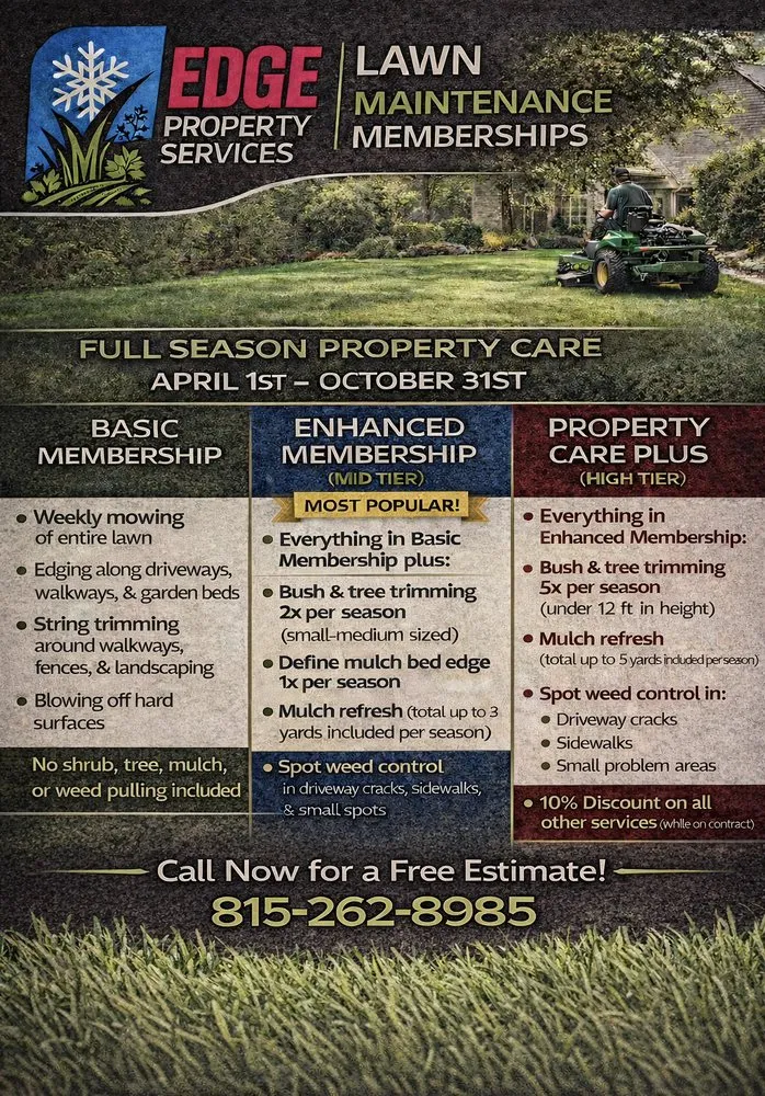 Trusted landscape installation with custom design across Prophetstown, IL - Edge Property Services