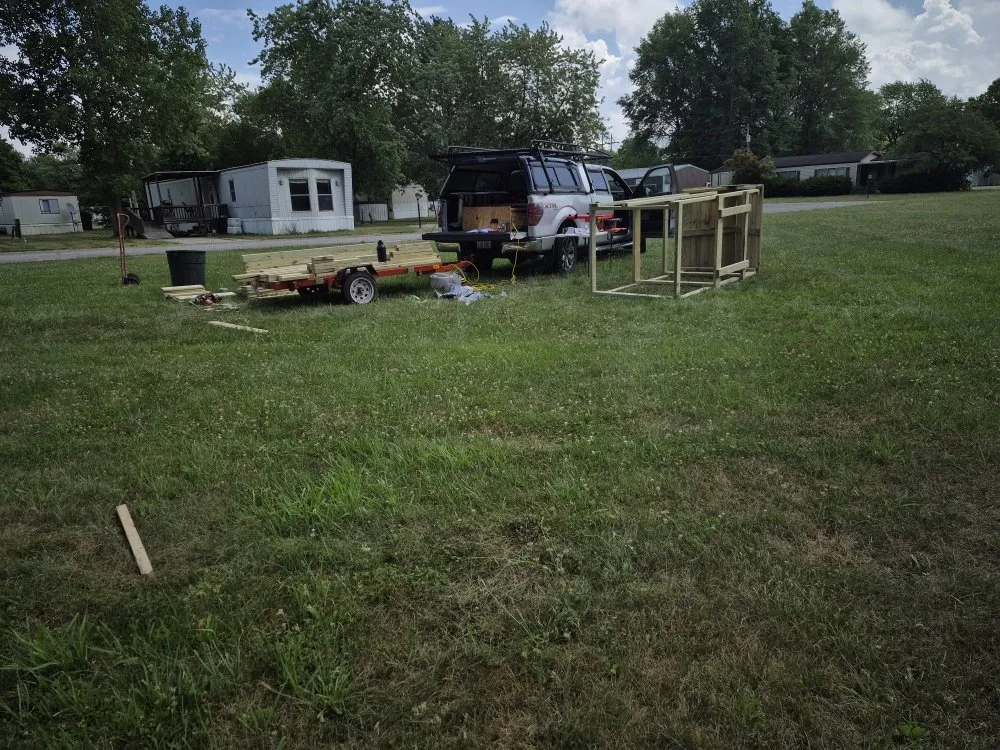 Affordable landscape installation in Antwerp, OH by Edge to Edge Construction