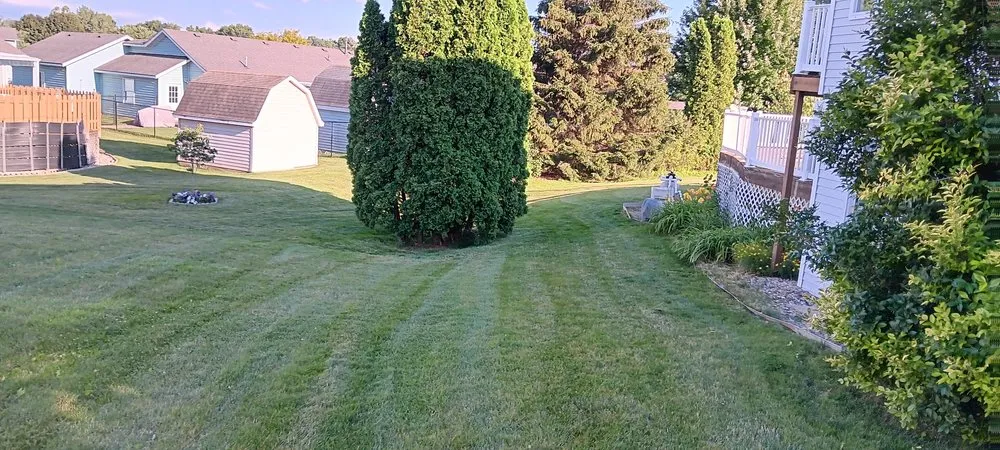 Professional garden landscaping near you in Byron Center, MI by Edge To Edge Services