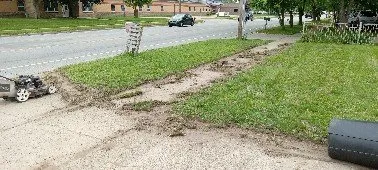 Local yard cleanup service in Byron Center, MI by Edge To Edge Services