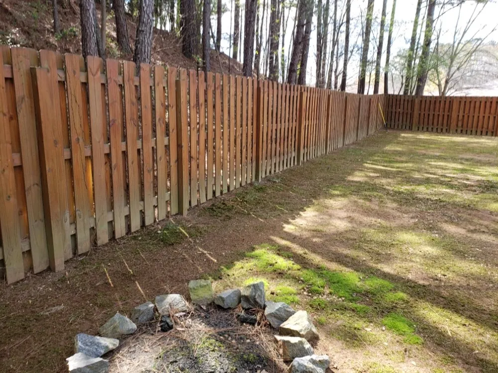 Top-rated outdoor landscaping for residential properties in Woodstock, GA by Edge To Hedge Lawncare