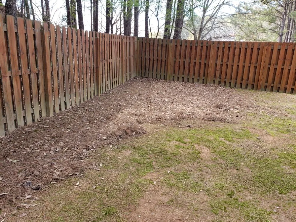 Custom landscape installation in Woodstock, GA by Edge To Hedge Lawncare