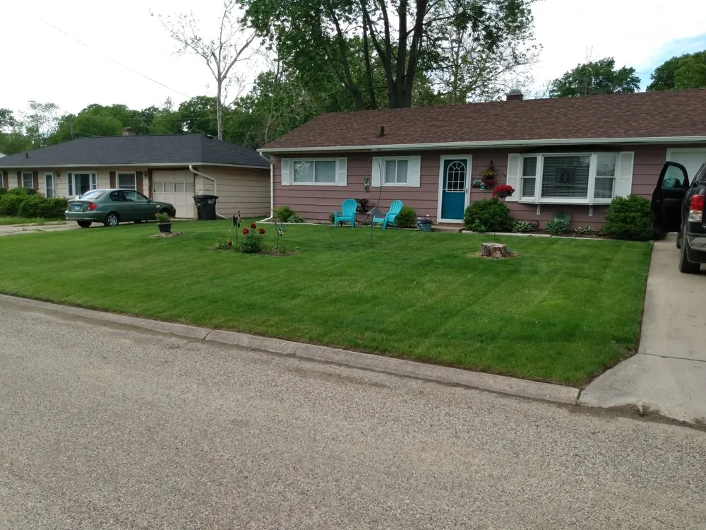Expert yard cleanup service for residential properties across Danville, IL - Edge Up Lawn Care