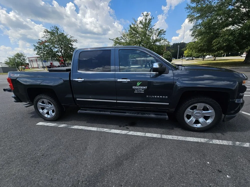 Professional garden landscaping in Scottsboro, AL by EdgeFront Lawn Services