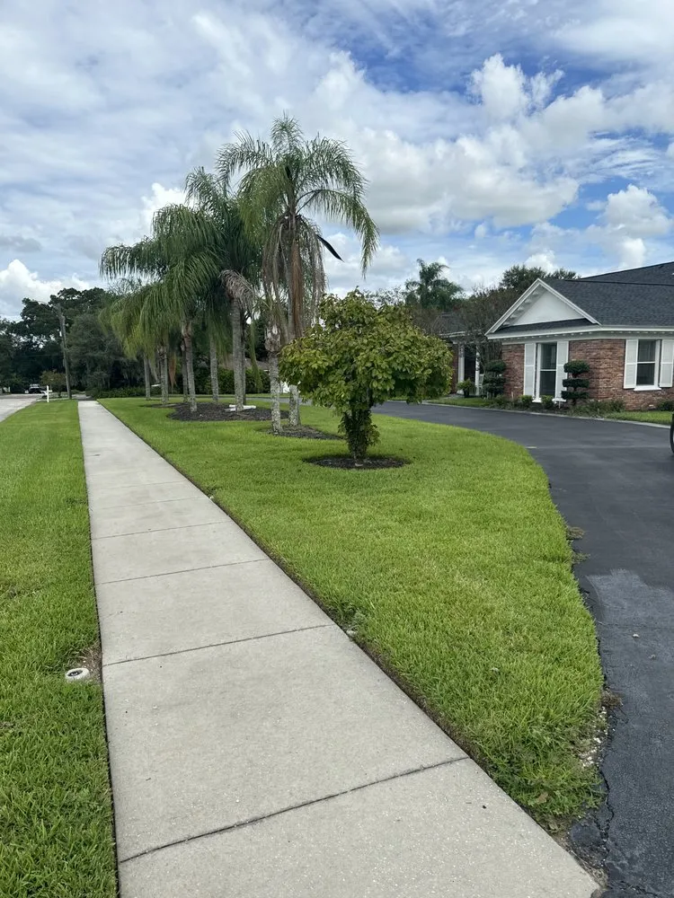 Trusted lawn mowing service for residential properties across Zephyrhills, FL - Edgeline property maintenance