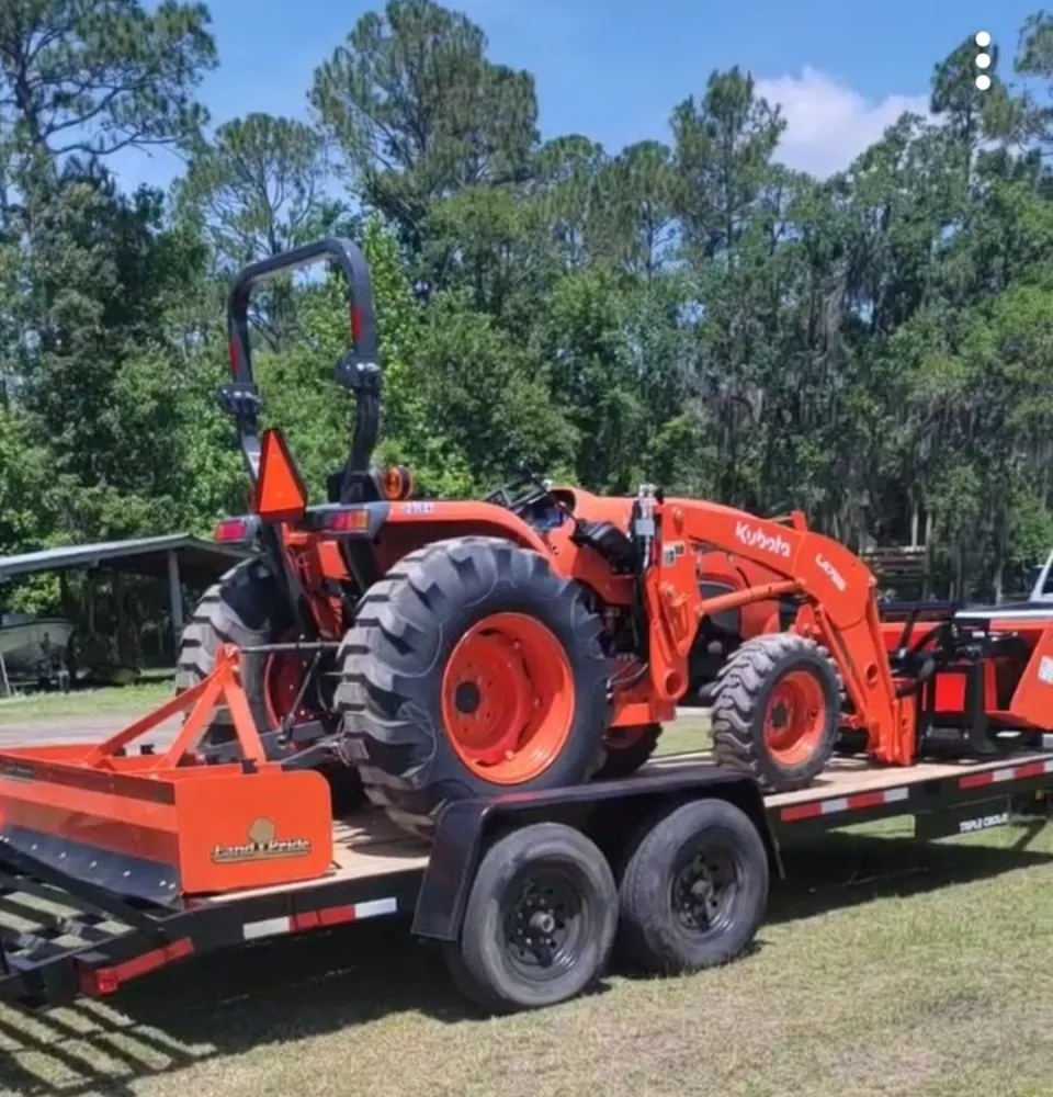 Custom garden landscaping for homes in Saint Augustine, FL by Edgepoint Lawn and Tractor