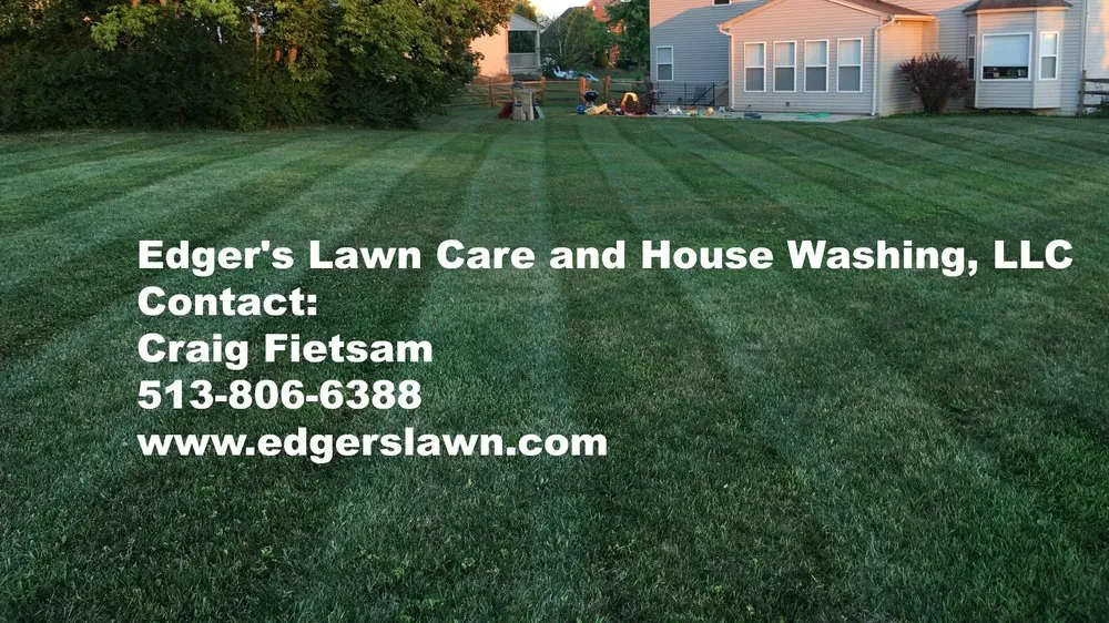 Expert landscape installation for homes in Liberty Township, OH by Edger's Lawn Care and House Washing