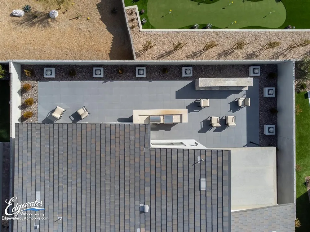 Custom landscape installation for outdoor upgrades across Las Vegas, NV - Edgewater Custom Pools and Landscaping