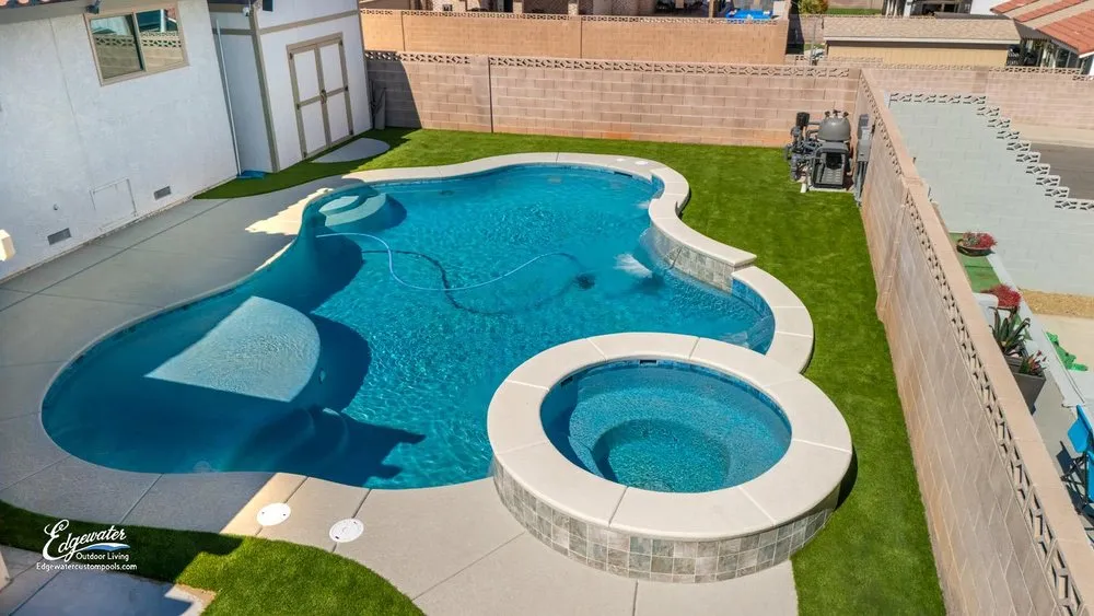 Expert yard maintenance in Las Vegas, NV by Edgewater Custom Pools and Landscaping