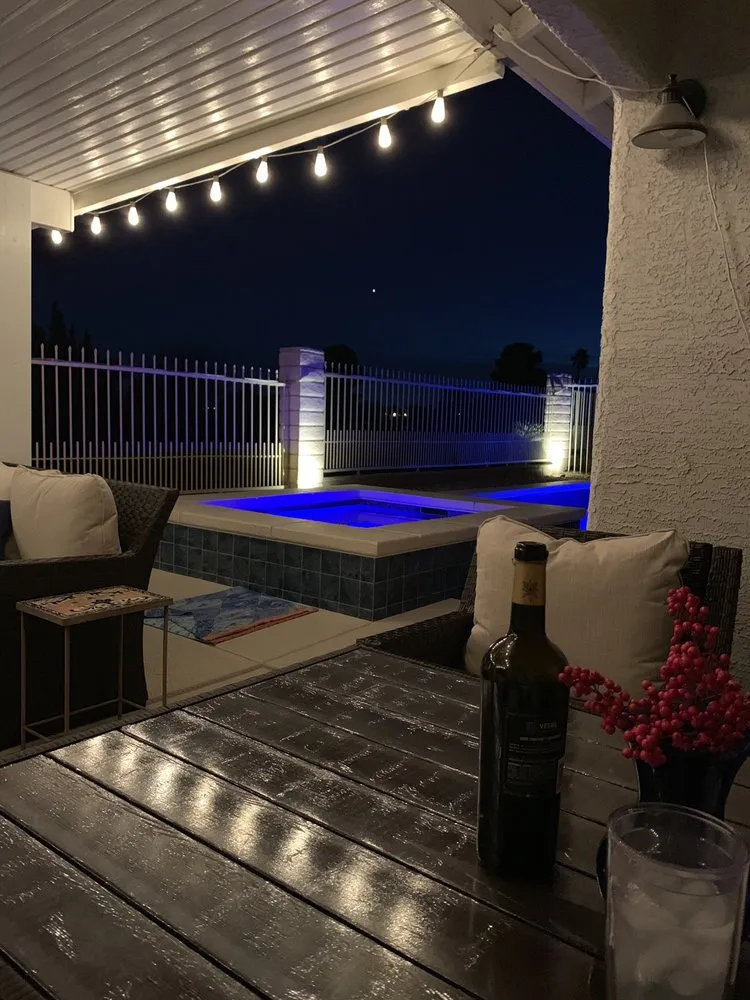 Professional outdoor landscaping in Las Vegas, NV by Edgewater Custom Pools and Landscaping