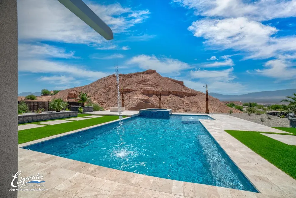 Affordable outdoor landscaping for year-round maintenance in Las Vegas, NV by Edgewater Custom Pools and Landscaping