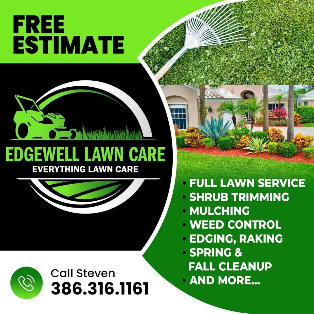 Custom landscape installation in Daytona Beach, FL - Edgewell Lawn Care