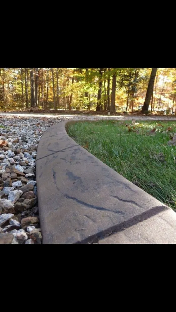 Professional lawn care service for outdoor upgrades in Denver, NC by EdgeWise Curbing INC.