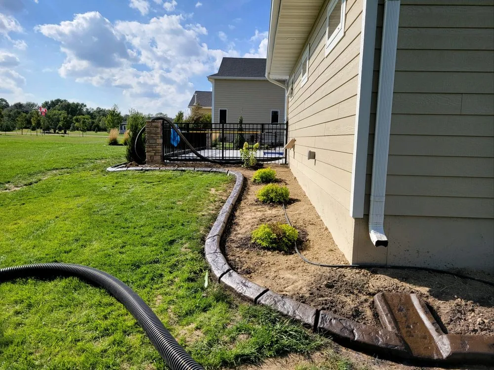 Professional landscaping services with custom design in Kearney, NE by Edging Nebraska