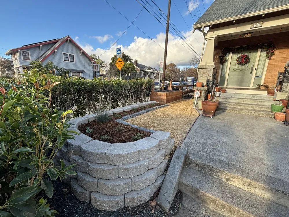 Custom landscape design in Richmond, CA - Edible Ecology
