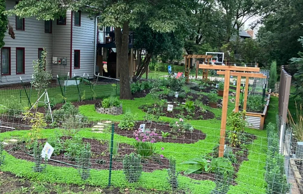 Affordable yard maintenance with custom design in Woodbury, MN by Edible Landscapes MN