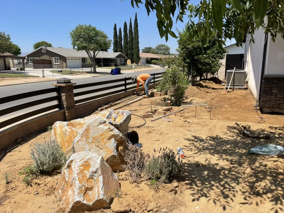 Custom residential landscaping for residential properties across Riverside, CA - Edmar Tree Service & Landscaping