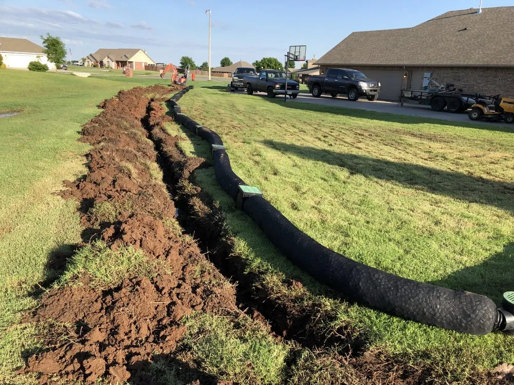 Custom yard maintenance in Edmond, OK by Edmond Irrigation