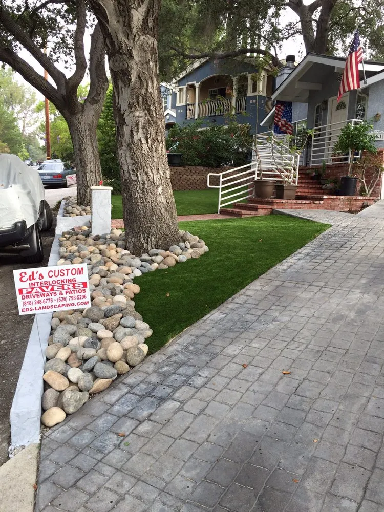 Affordable yard maintenance with custom design in Glendale, CA by Ed's Landscaping