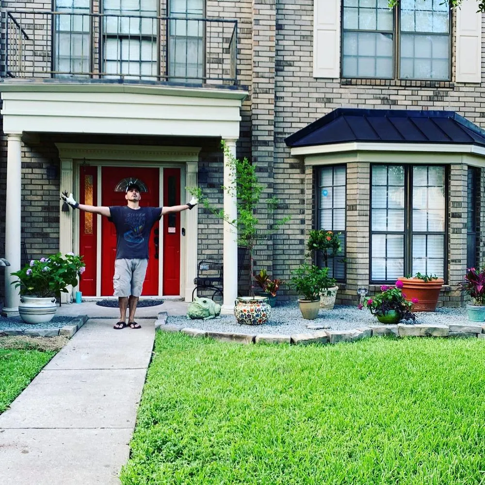 Custom lawn mowing service for outdoor upgrades in Kemah, TX by EDS Landscaping