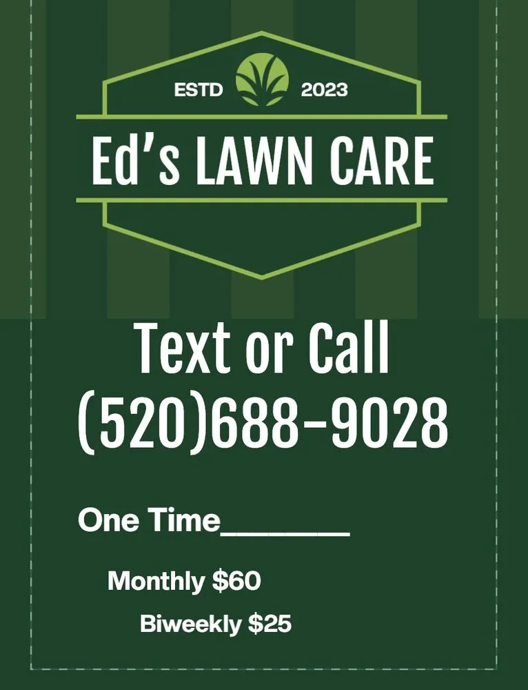 Custom yard cleanup service in Casa Grande, AZ by Ed’s Lawn Care