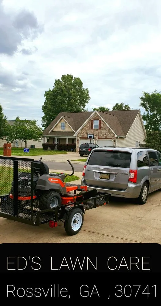 Expert garden landscaping for year-round maintenance in Rossville, GA by Ed's Lawn Care