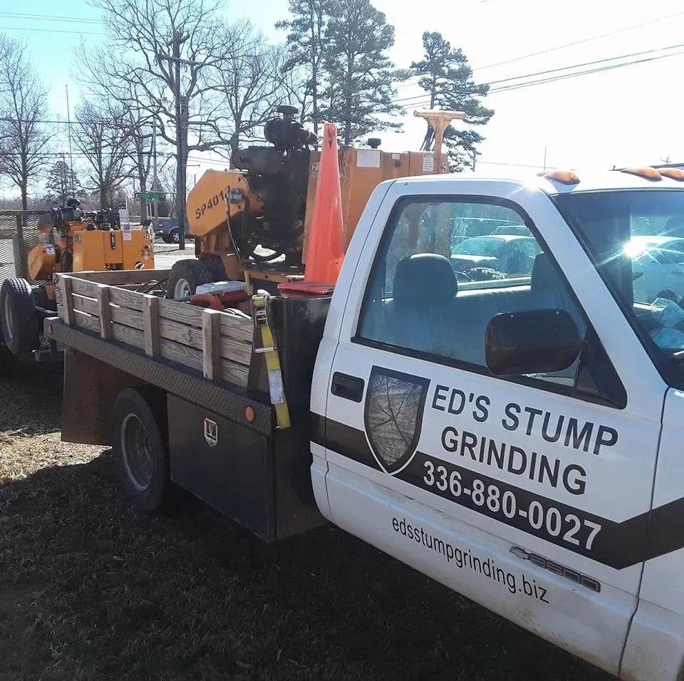 Local residential landscaping in Thomasville, NC by Ed's Stump Grinding