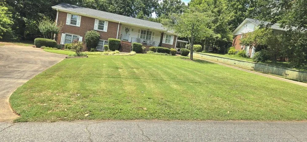 Custom landscape design in Greer, SC by Eduardo Y Mayra