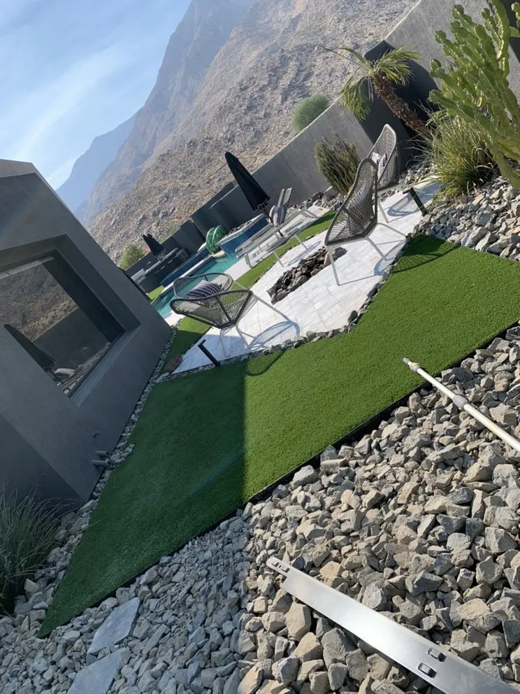 Custom garden landscaping experts serving Desert Hot Springs, CA - Eduardo's Hauling & Landscaping Services