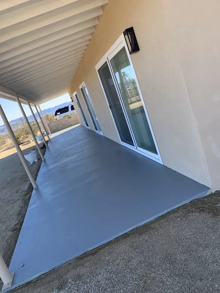 Professional outdoor landscaping with custom design across Desert Hot Springs, CA - Eduardo's Hauling & Landscaping Services