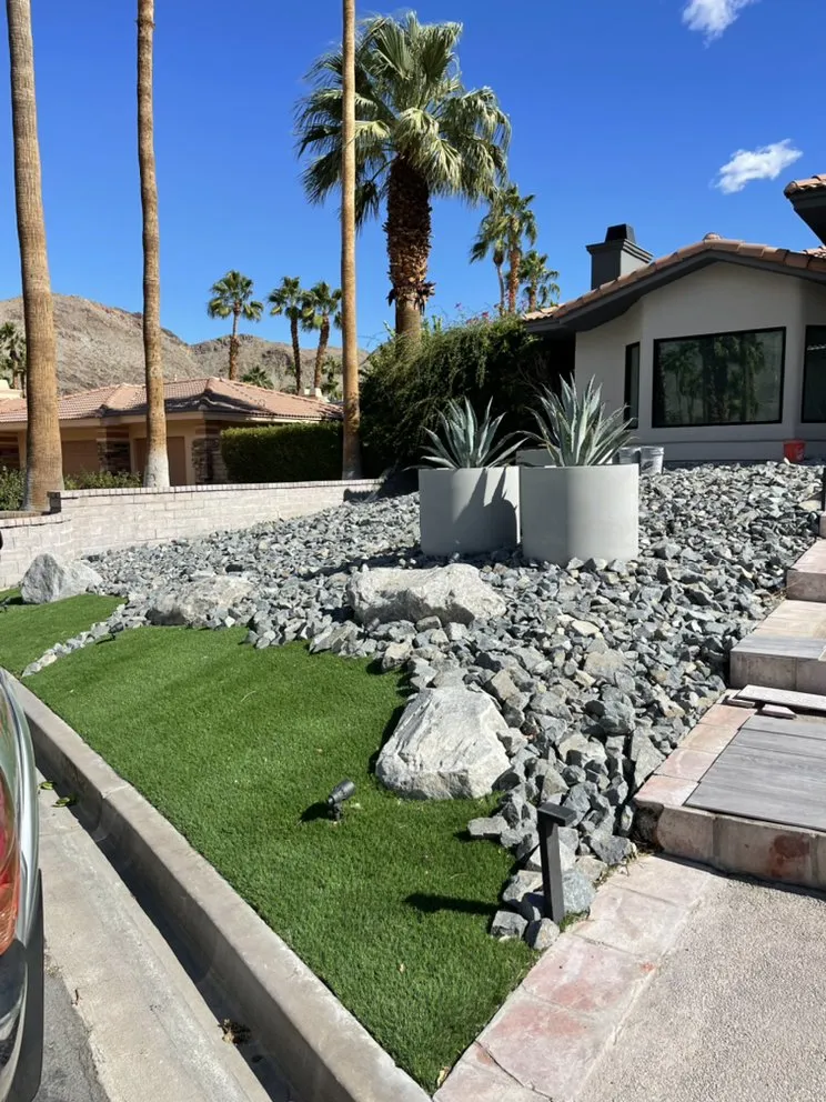 Trusted landscaping services experts serving Desert Hot Springs, CA - Eduardo's Hauling & Landscaping Services