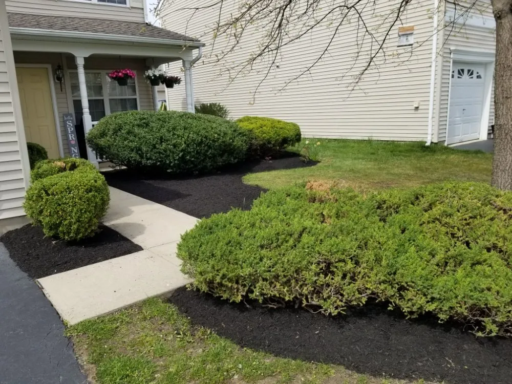 Custom landscape installation in East Windsor, NJ - Eduardo's Landscape & Lawn Service