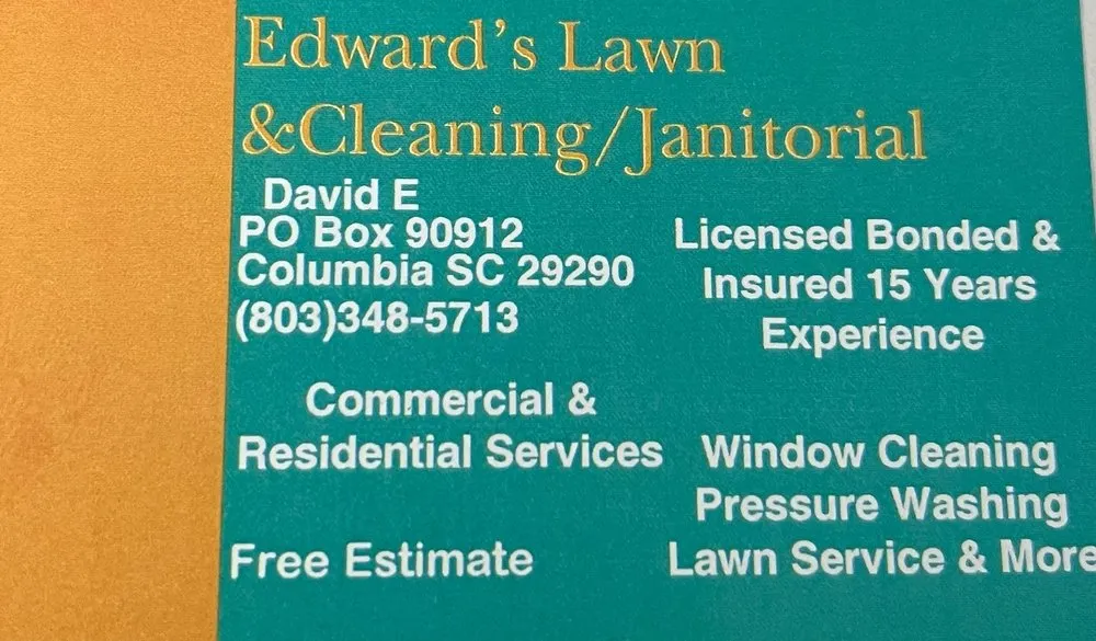 Affordable yard maintenance in Columbia, SC by Edward’s Lawn & Cleaning