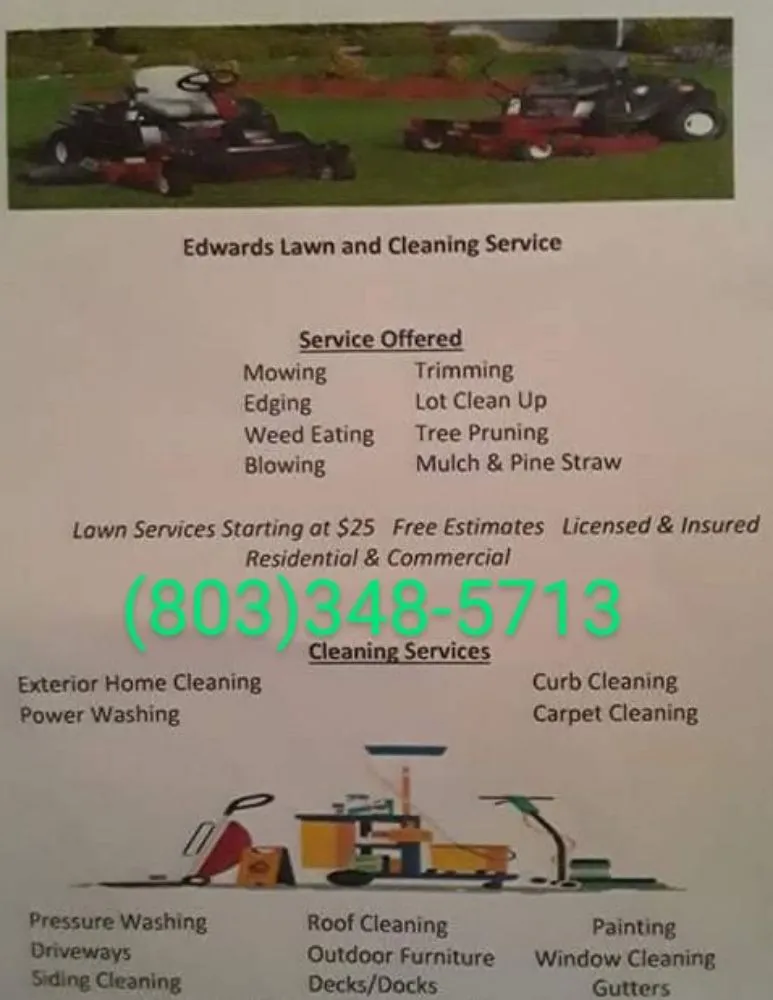 Local yard cleanup service in Columbia, SC by Edward’s Lawn & Cleaning