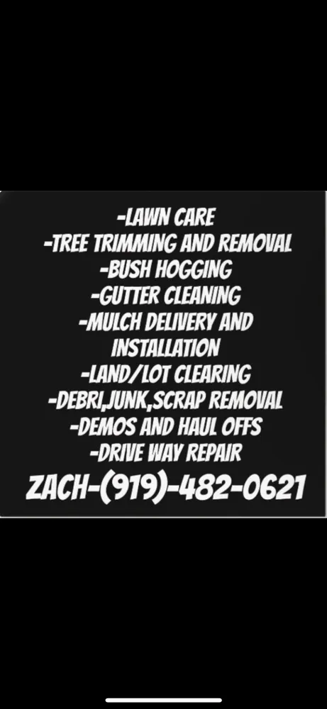 Affordable landscape design in Roxboro, NC by Edwards Lawn Care and Bushhogging