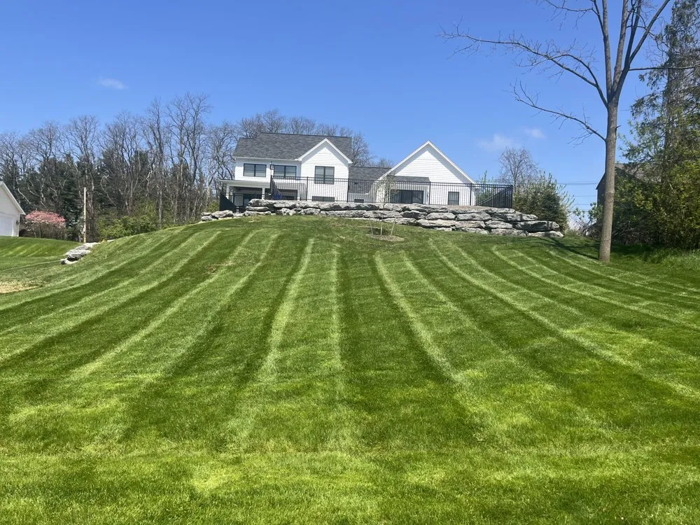 Expert landscape design in Fairport, NY by Edwards Lawn Care