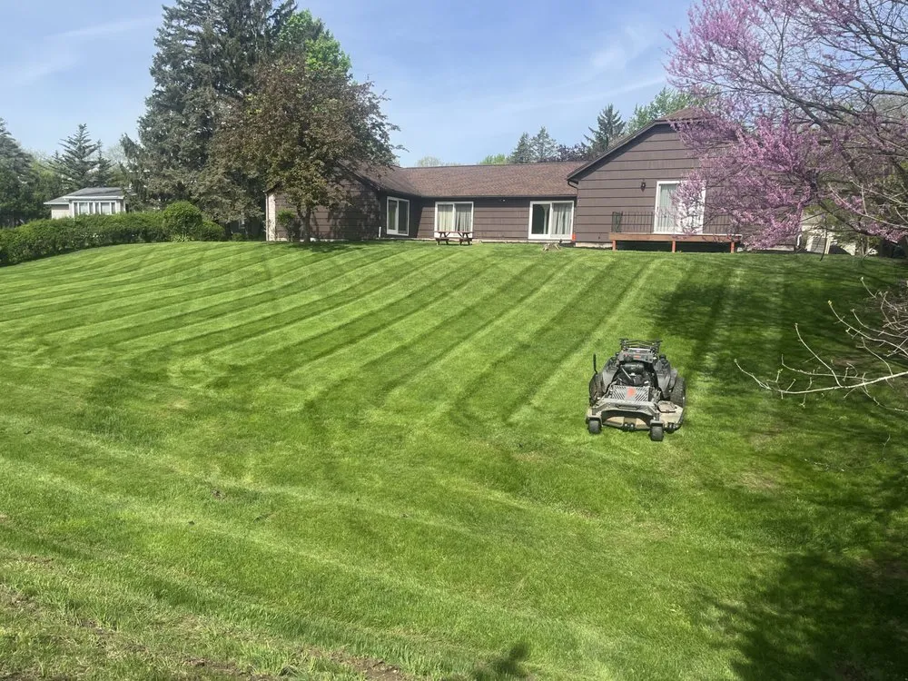 Trusted garden landscaping in Fairport, NY by Edwards Lawn Care