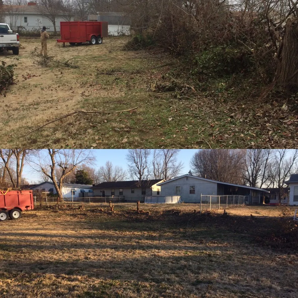 Professional garden landscaping for homes across Strafford, MO - Edwards Lawn Service