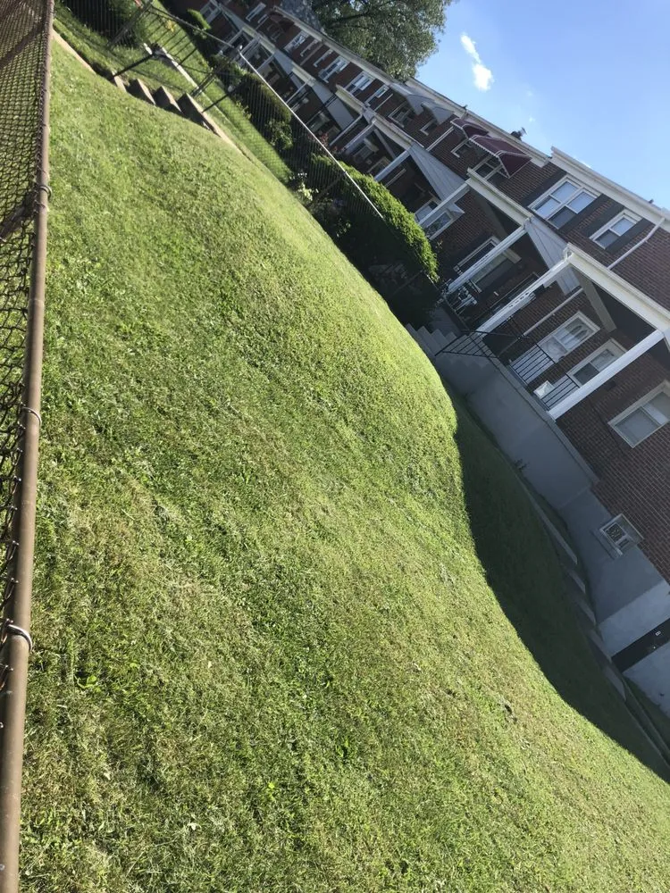 Custom residential landscaping in Baltimore, MD by Edwards Lawn Services