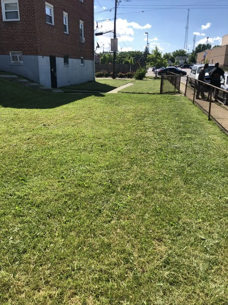 Top-rated lawn mowing service with custom design in Baltimore, MD by Edwards Lawn Services