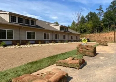 Expert garden landscaping for homes in Hickory, NC by Edwin's Landscaping