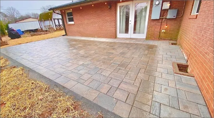 Custom lawn care service with custom design in Hickory, NC by Edwin's Landscaping