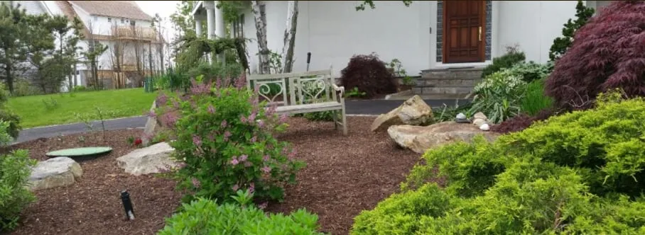 Professional lawn mowing service in Stamford, CT by Edwork Landscaping