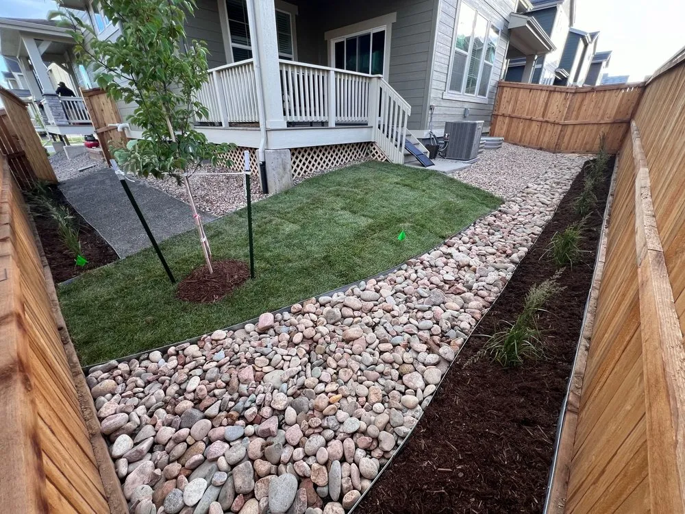Affordable yard cleanup service for outdoor upgrades in Brighton, CO by E•E Construction